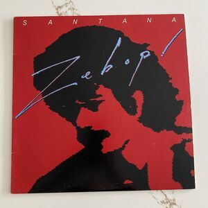 3/$21 Vintage Santana ‎– Zebop 1981 Vinyl LP Columbian Record
